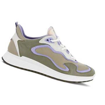 Women's Ecco St.1 Laced Casual Shoes Multicolor | Canada 86TCE